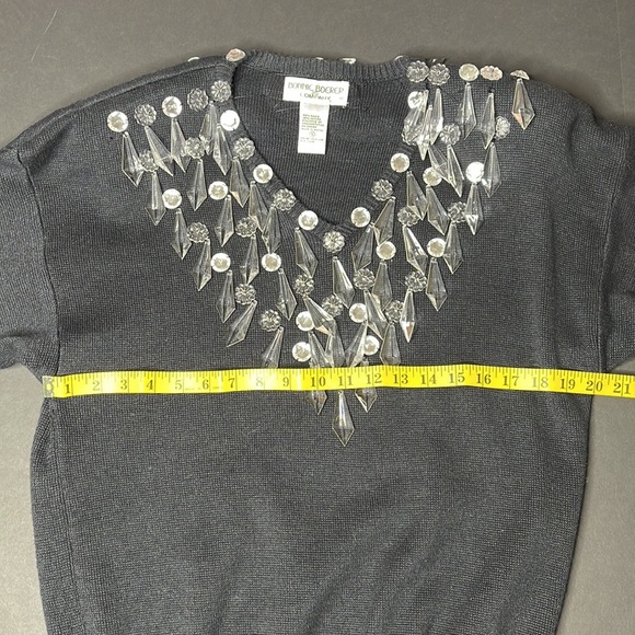 Bonnie Boerer Crystal Chandelier Sweater - Picture 5 of 13